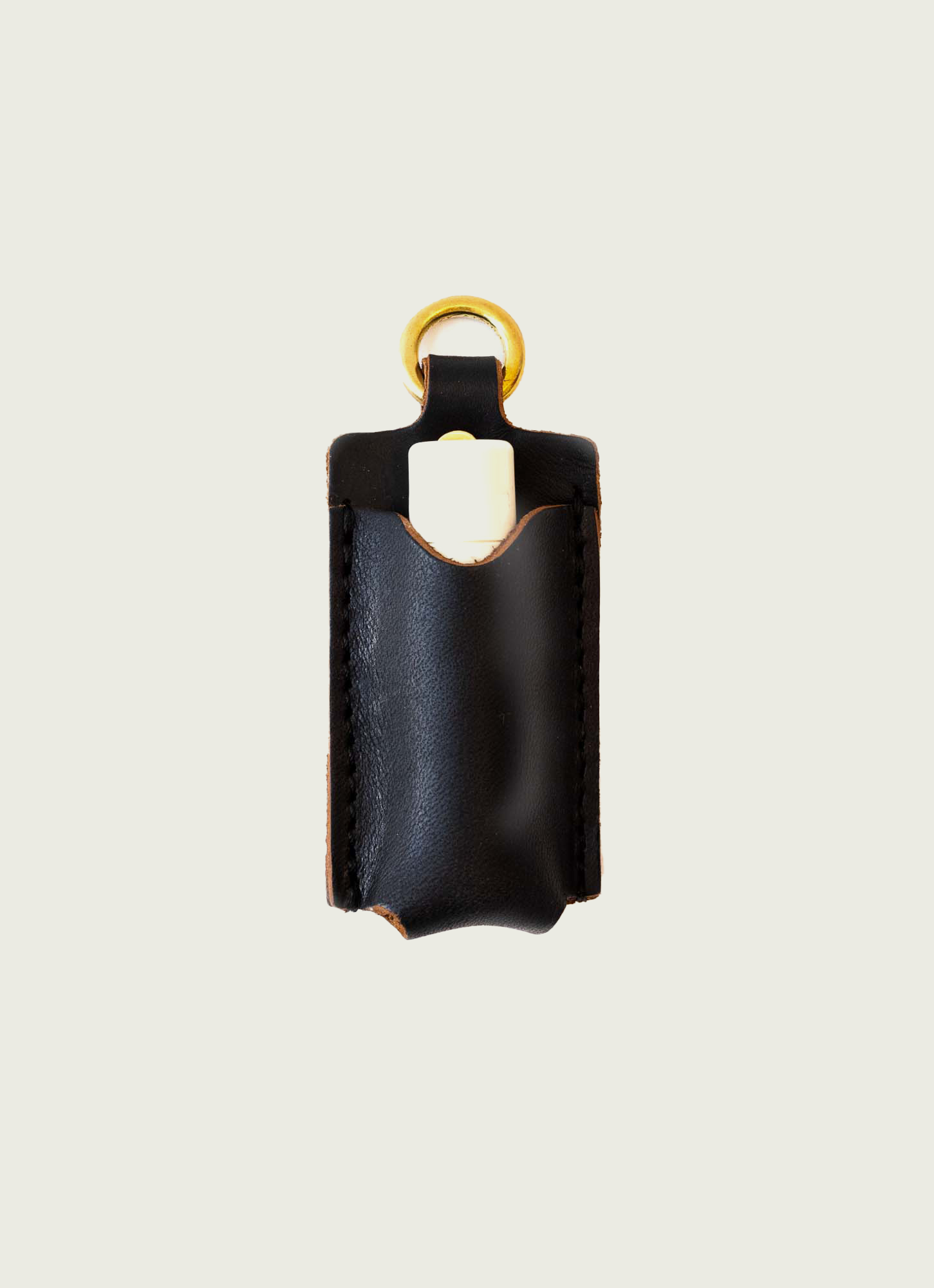 WP Standard Leather Lip Balm Holder Black