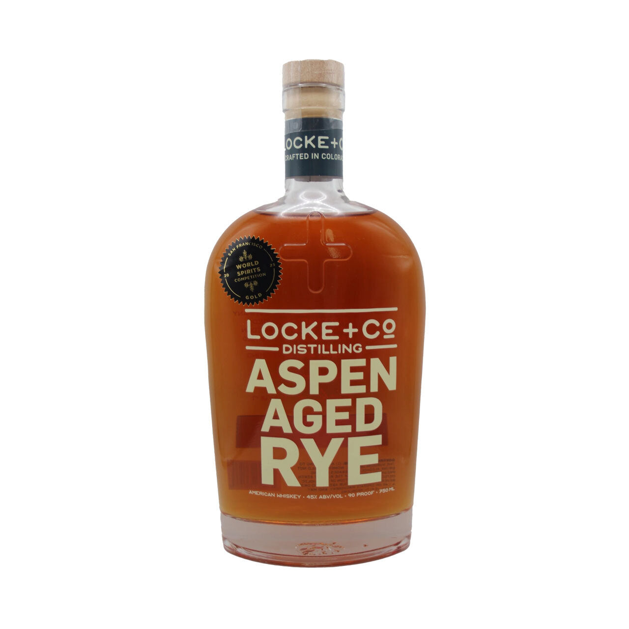 Locke + Co Aspen Aged Rye Whiskey