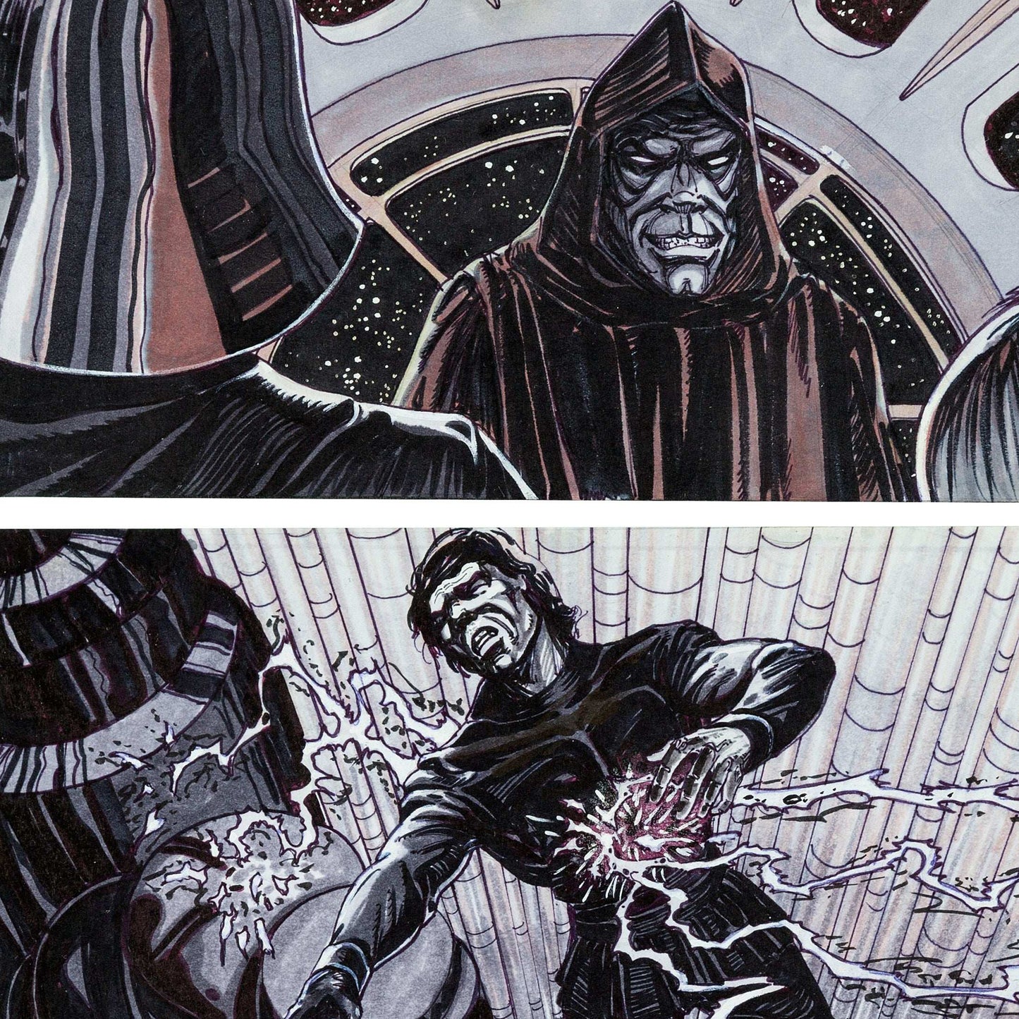 Lorne Peterson's Return of the Jedi Storyboard Binder