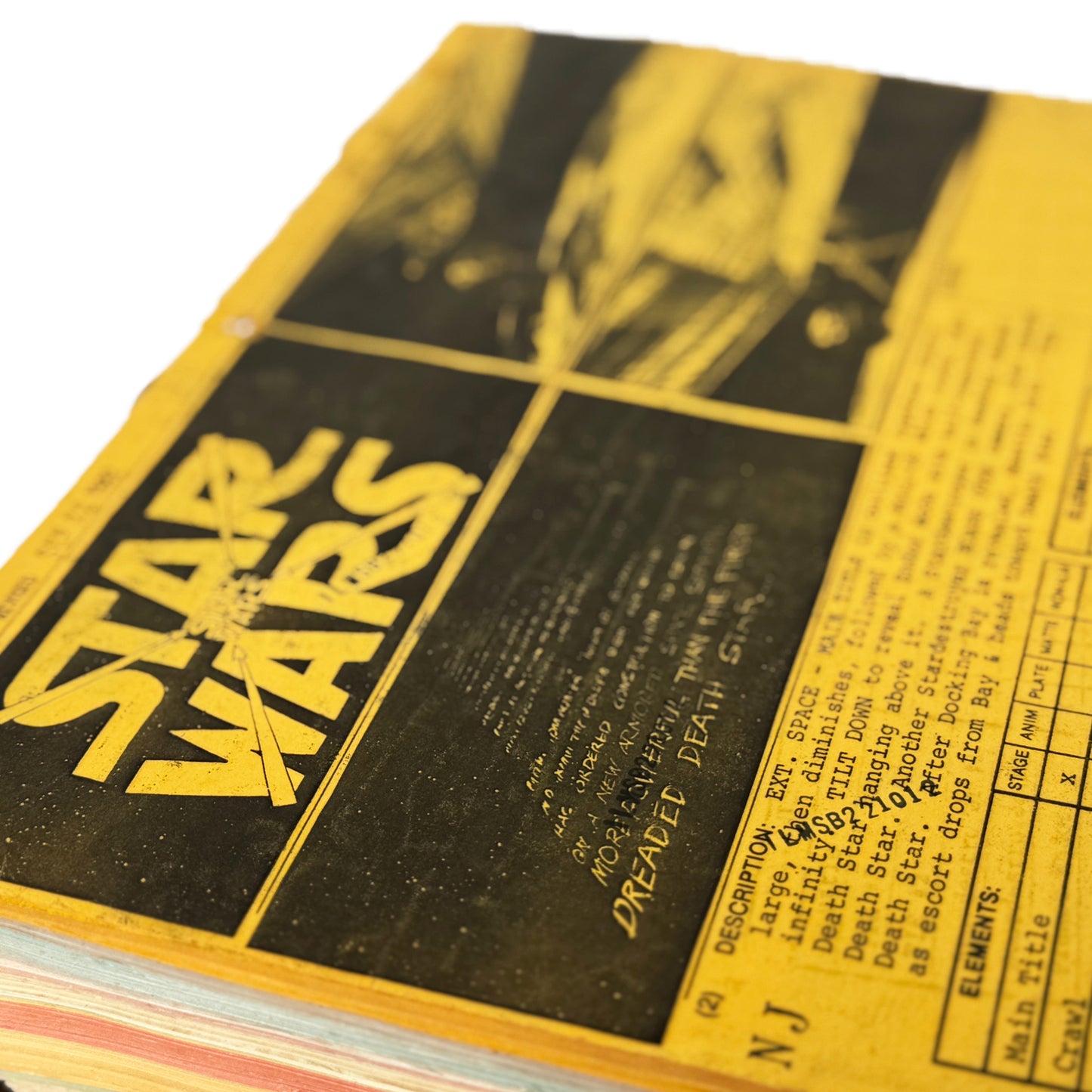 Lorne Peterson's Return of the Jedi Storyboard Binder