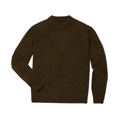 Line of Trade Donegal Guide Sweater Olive