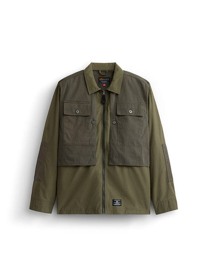 Alpha Industries LS P-44 Overshirt OG-107 GREEN