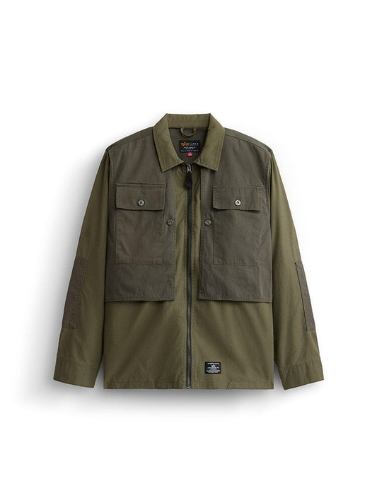 Alpha Industries LS P-44 Overshirt OG-107 GREEN