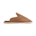 Lusso Shortbread Draper Slides - Chocolate