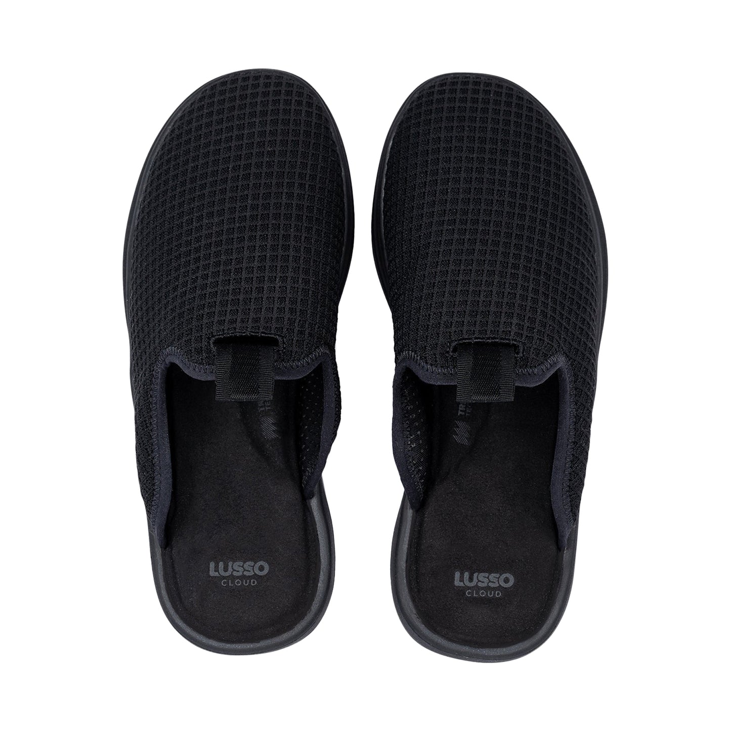 Lusso Cloud Pelli Jet Black Waffle Shoe