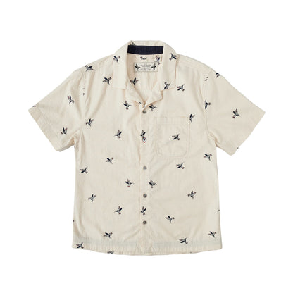 Imperfects Mr. Lynch's Cliffs Camp Shirt in Summer Seersucker