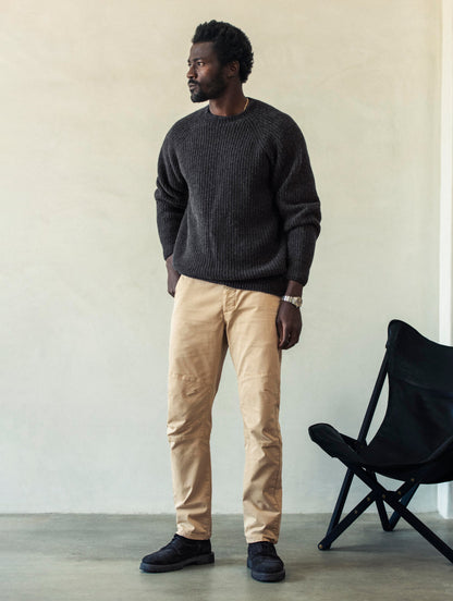 AETHER Desert Sand Gabriel Articulated Chino Stretch