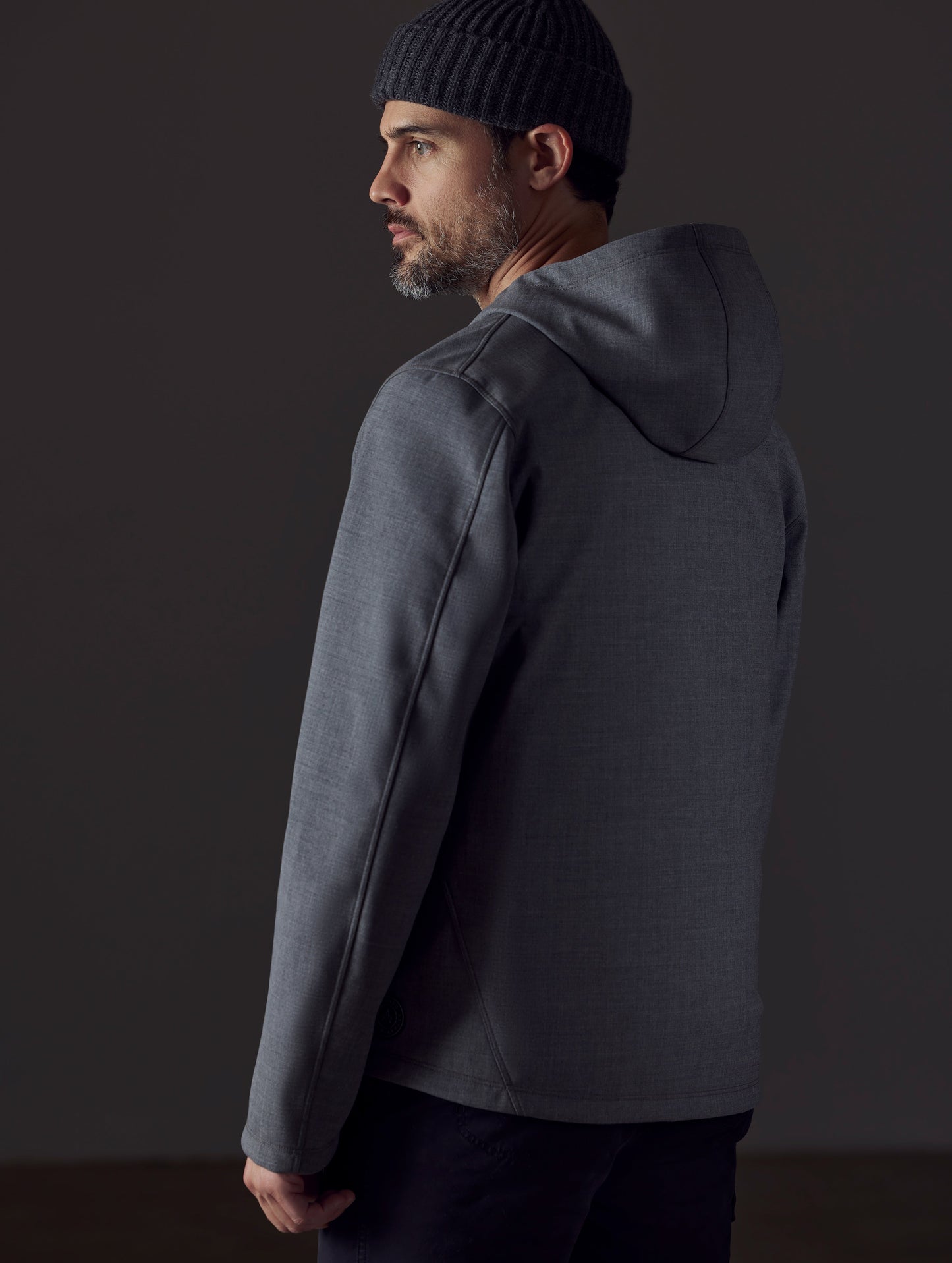 AETHER Light Heather Grey Stanton Technical Jacket