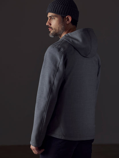 AETHER Light Heather Grey Stanton Technical Jacket