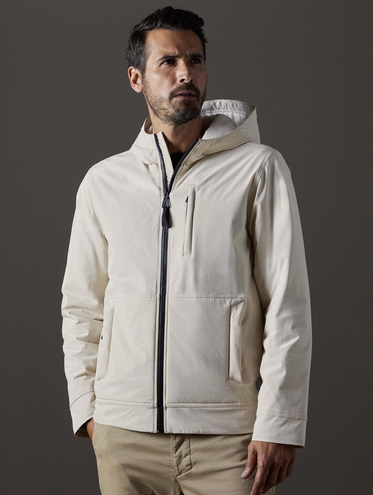 AETHER Bone Stornaway Insulated Hoodie