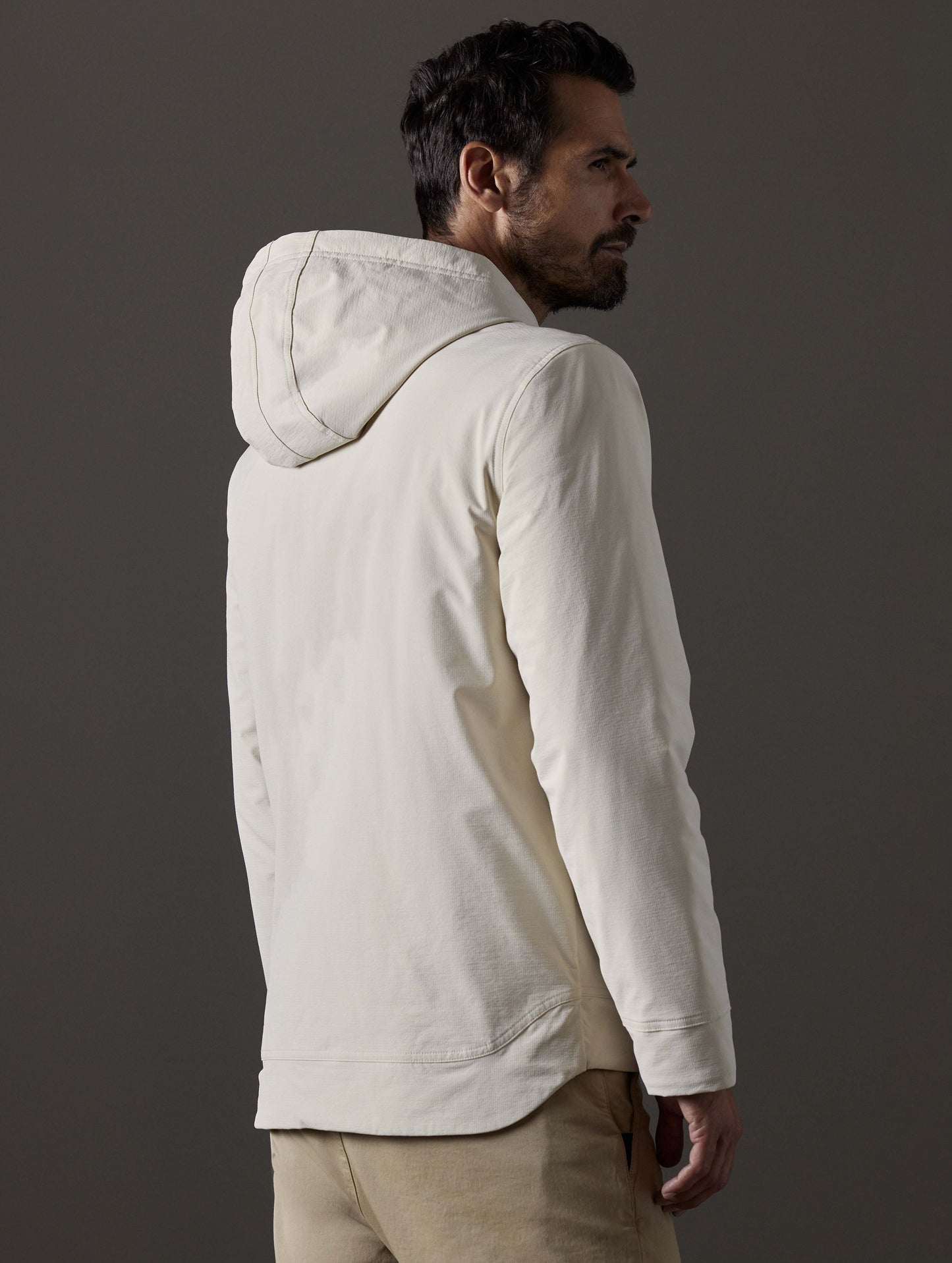 AETHER Bone Stornaway Insulated Hoodie