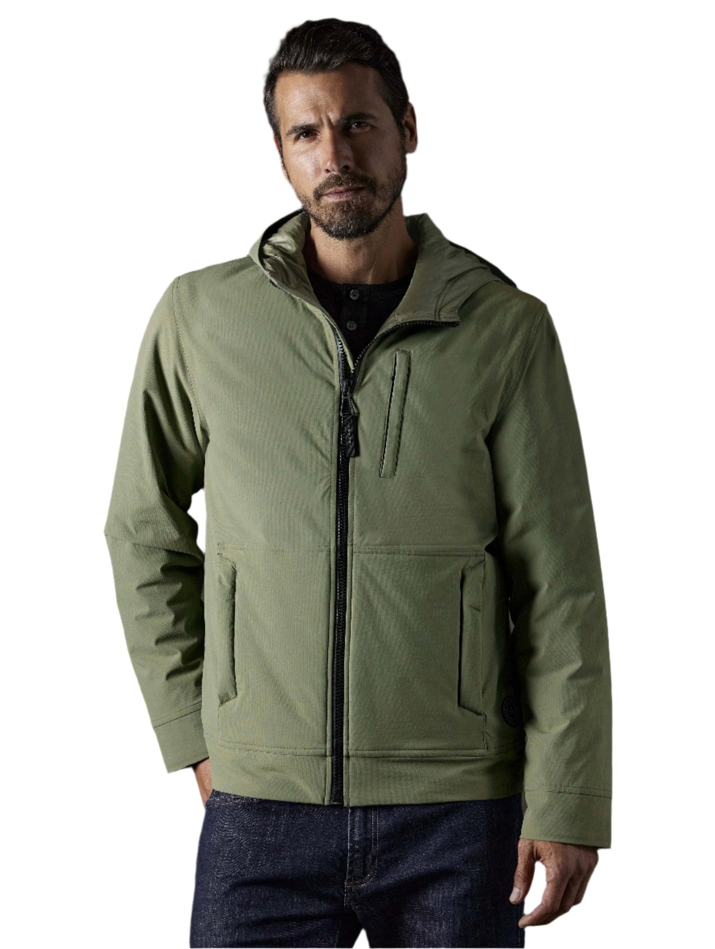 Aether Fern Green Stornaway Insulated Hoodie