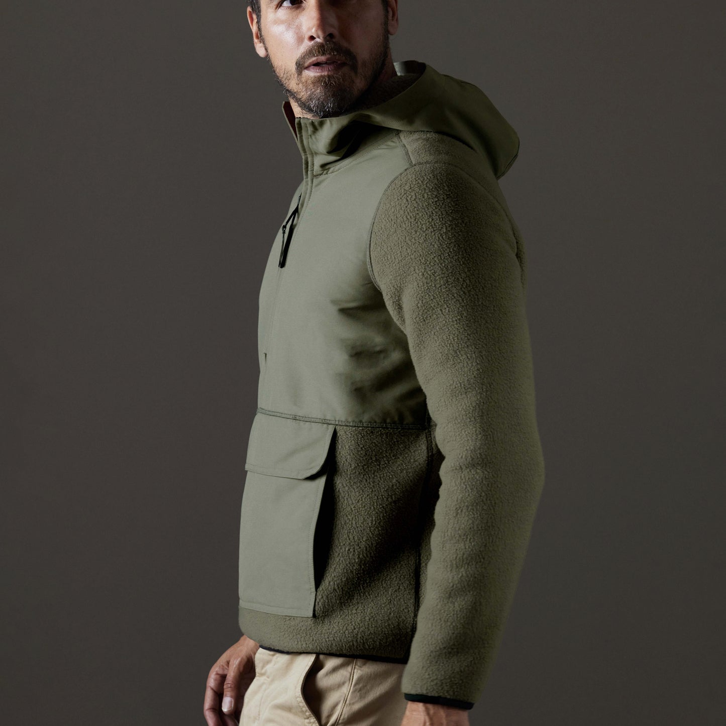 Aether Fern Green Walsh Hooded Anorak