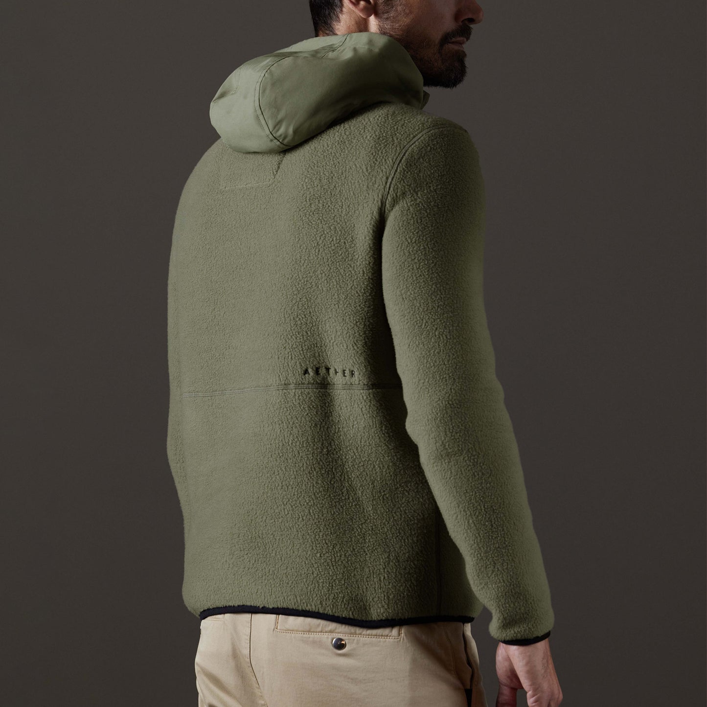 Aether Fern Green Walsh Hooded Anorak