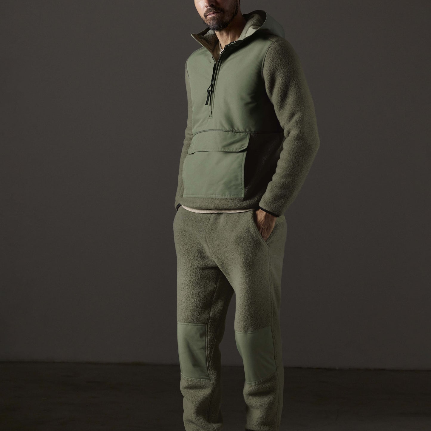 Aether Fern Green Walsh Hooded Anorak