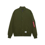 Alpha Industries MA-1 FLEECE JACKET - OG-107 GREEN