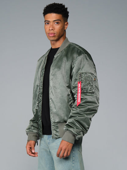 MA-1 BATTLEWASH BOMBER JACKET (HERITAGE FIT)