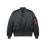Alpha Industries MA-1 BATTLEWASH BOMBER JACKET - BLACK