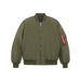 Alpha Industries MA-1 OXFORD FLIGHT JACKET - OG-107 GREEN