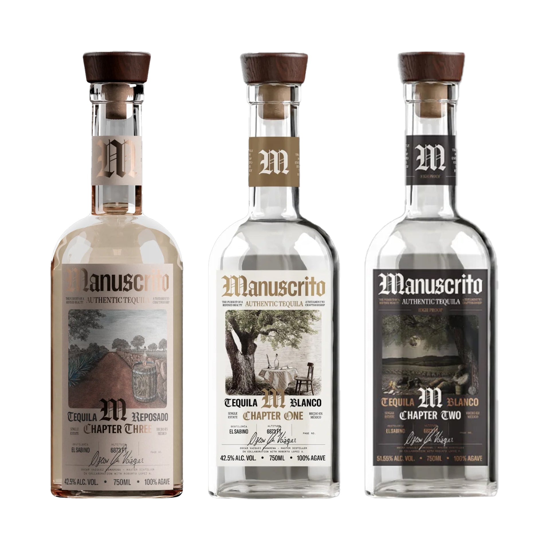 Manuscrito Tequila Set: Chapters 1, 2, 3