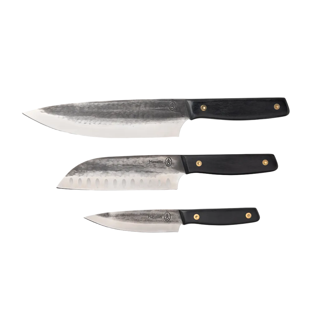 Marcellin Blacksmith Knife Trio
