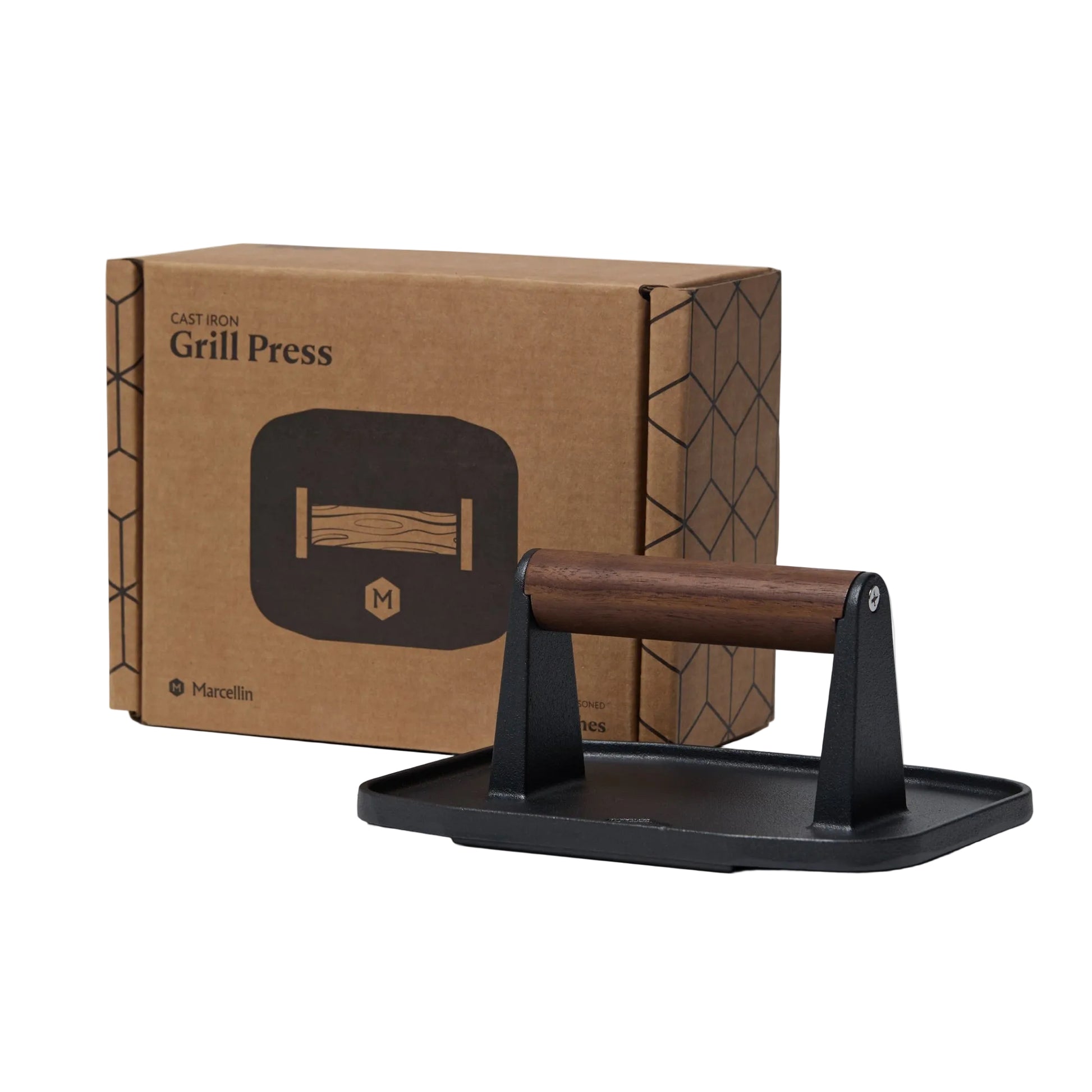 Cast Iron Grill Press