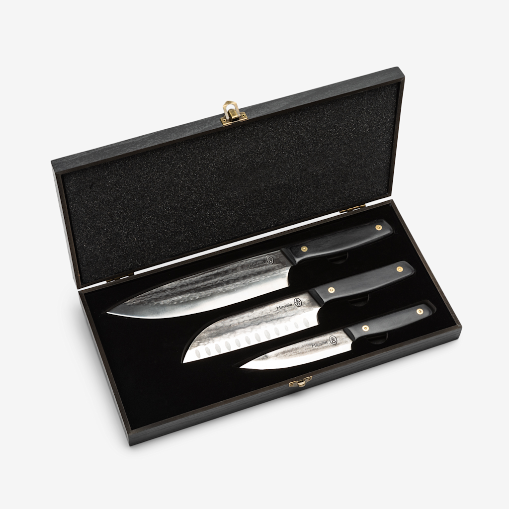 Marcellin Blacksmith Knife Trio