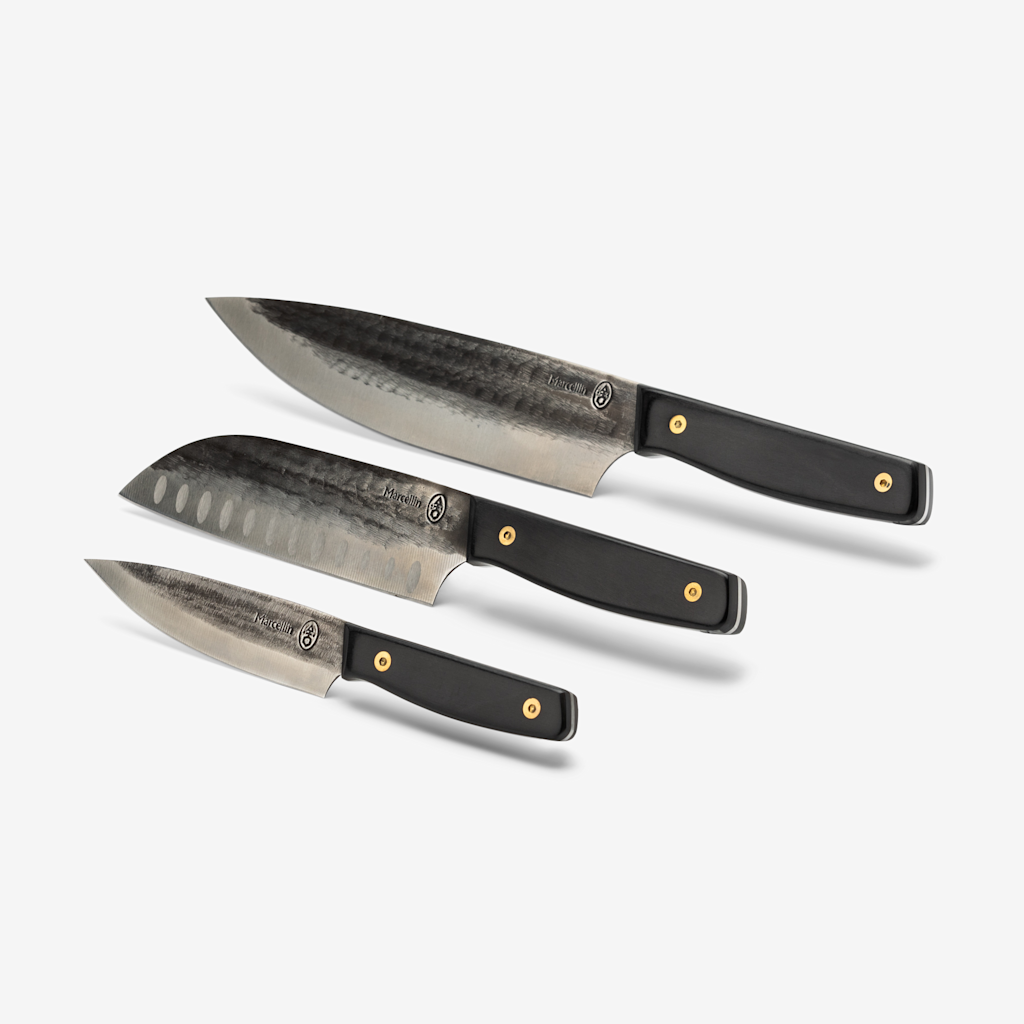 Marcellin Blacksmith Knife Trio