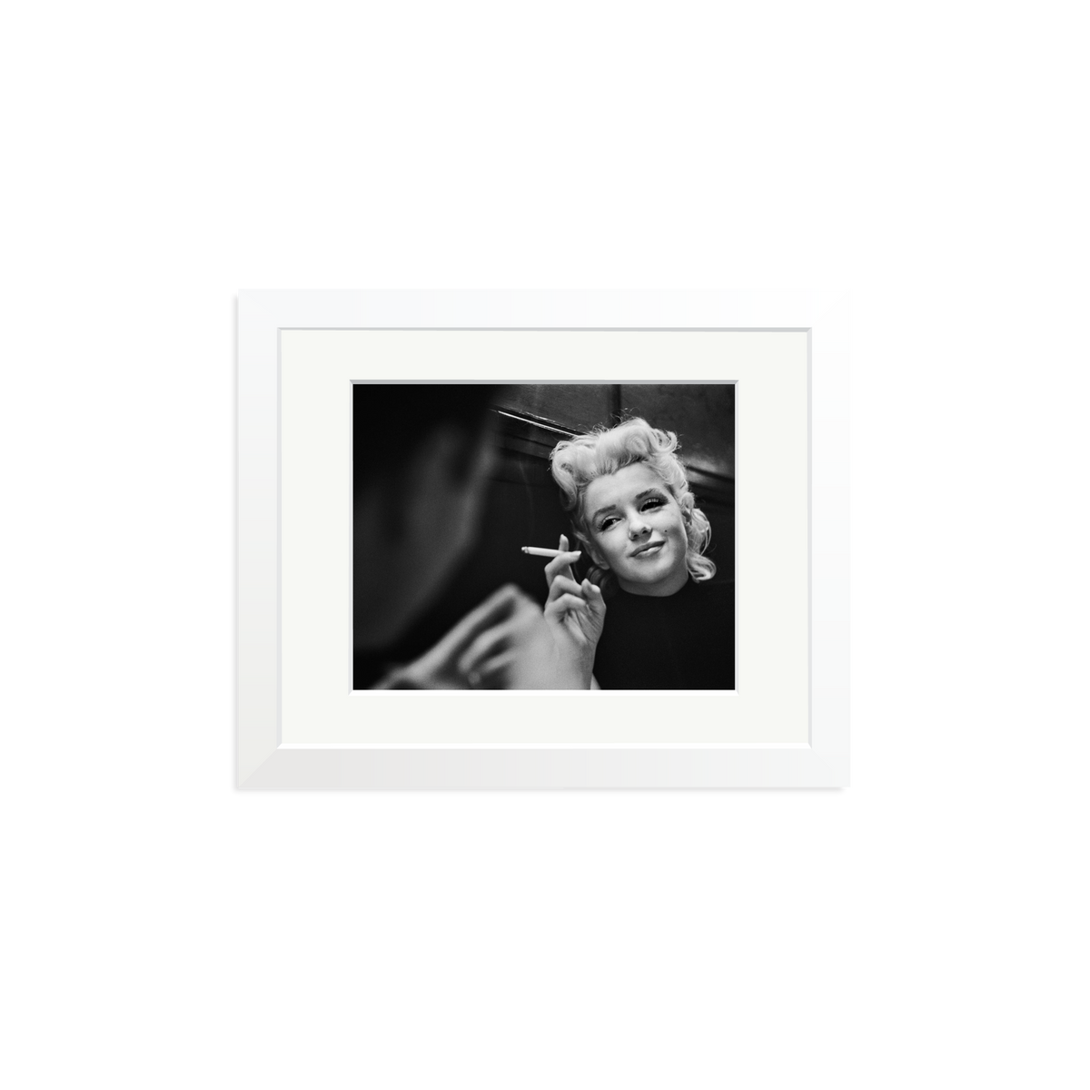 Marilyn Relaxes in a Restaurant White Small