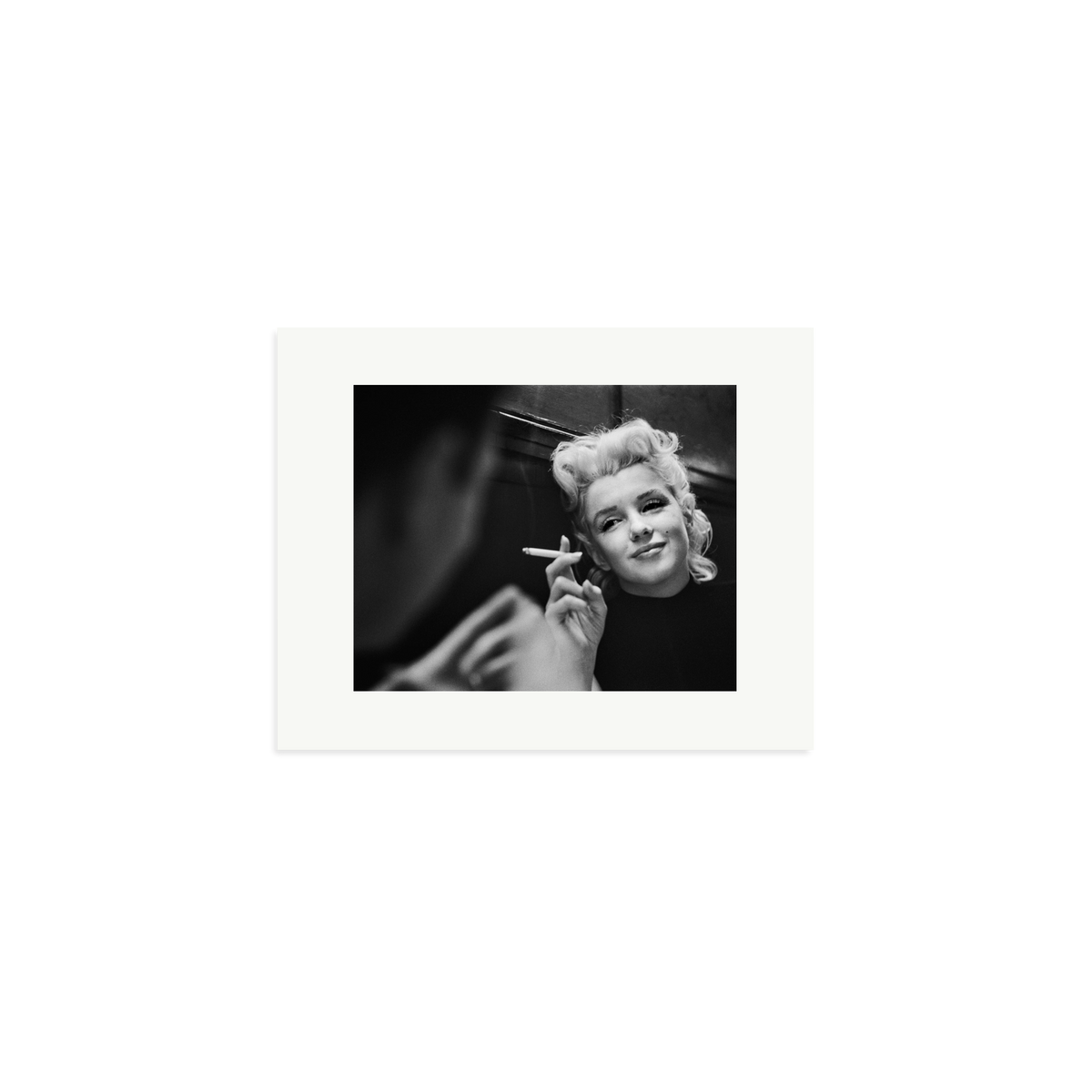 Marilyn Relaxes in a Restaurant Print Only Small