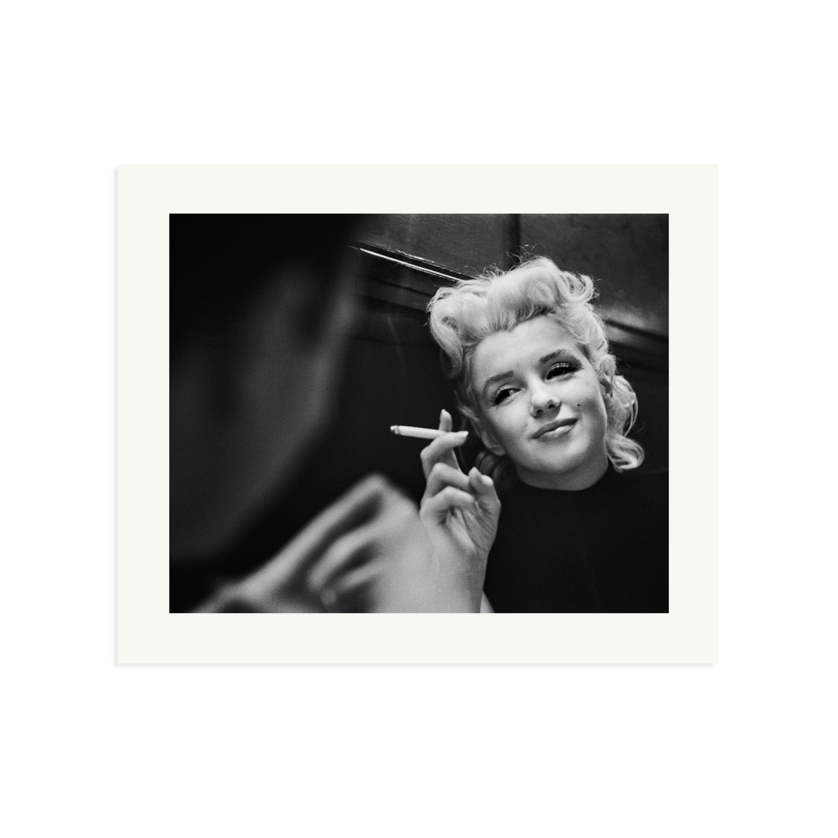 Marilyn Relaxes in a Restaurant Print Only Large