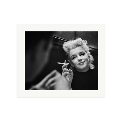 Marilyn Relaxes in a Restaurant Print Only Large