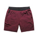 Ten Thousand Maroon Interval Shorts with Liner - Maroon