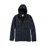 Bridge & Burn Navy Marshall Jacket Waxed Canvas - Navy Waxed Canvas