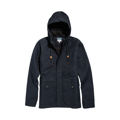 Bridge & Burn Navy Marshall Jacket Waxed Canvas Navy Waxed Canvas