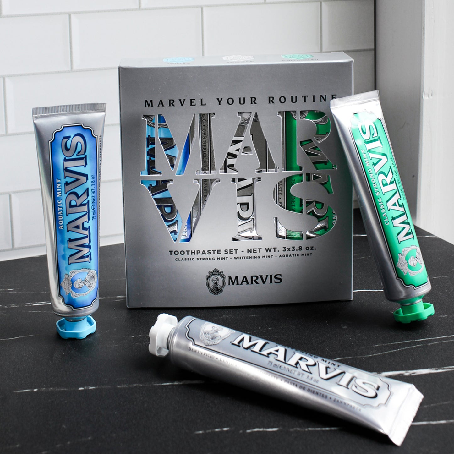 Marvis Toothpaste Best Seller Trio