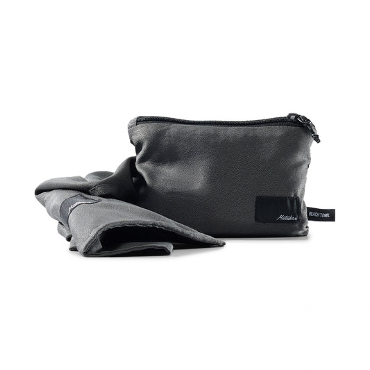 Matador NanoDry Packable Beach Towel Charcoal