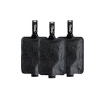 Matador FlatPak Toiletry Bottles - 3-pack: Charcoal