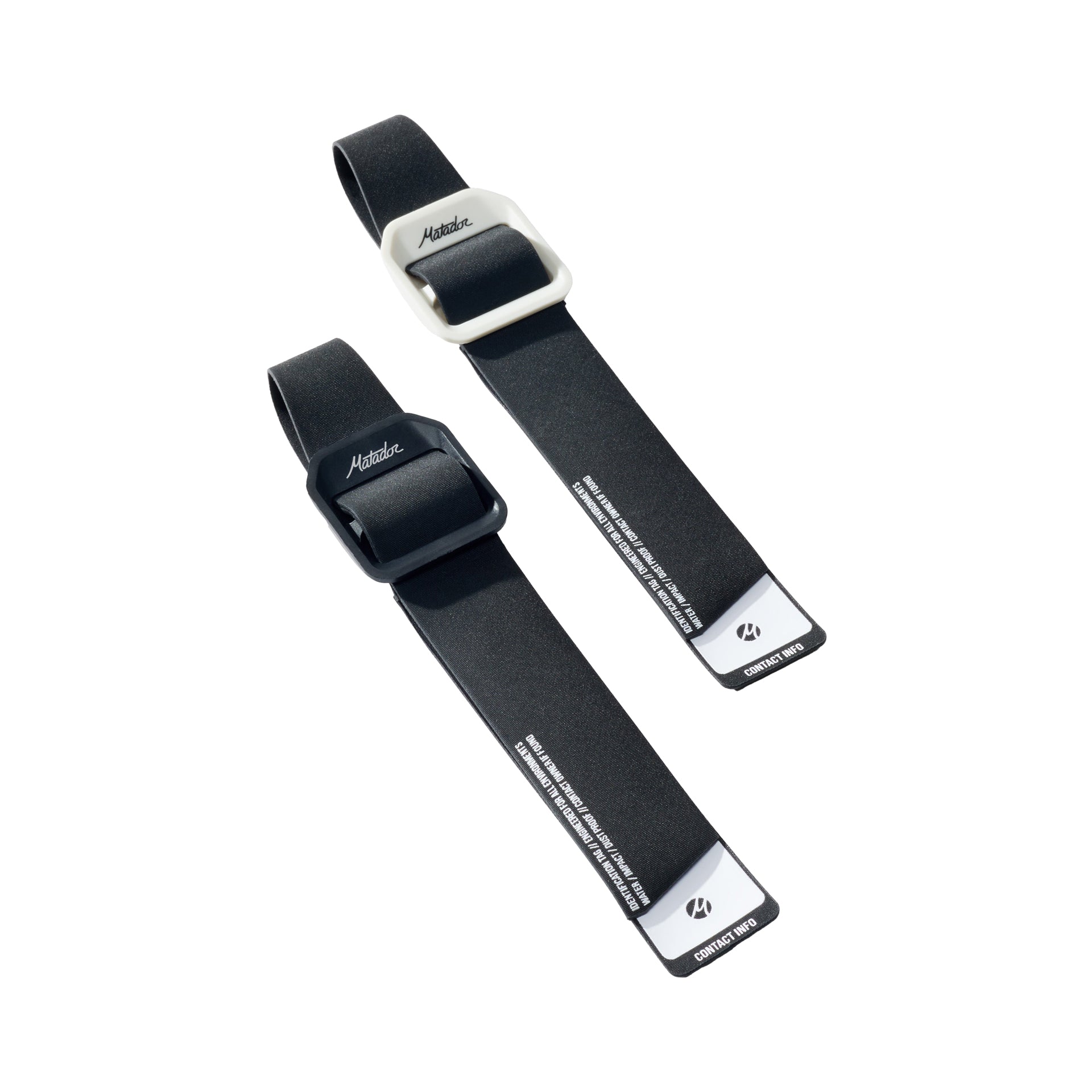 Matador Gear Tags Black White