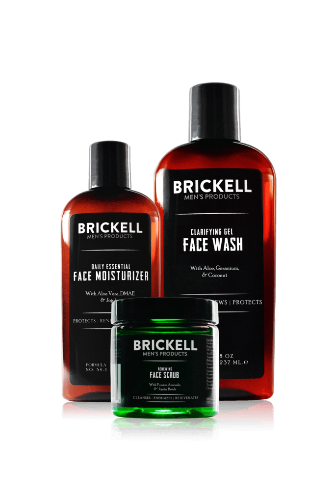 Brickell Men's Daily Advanced Face Care Routine I