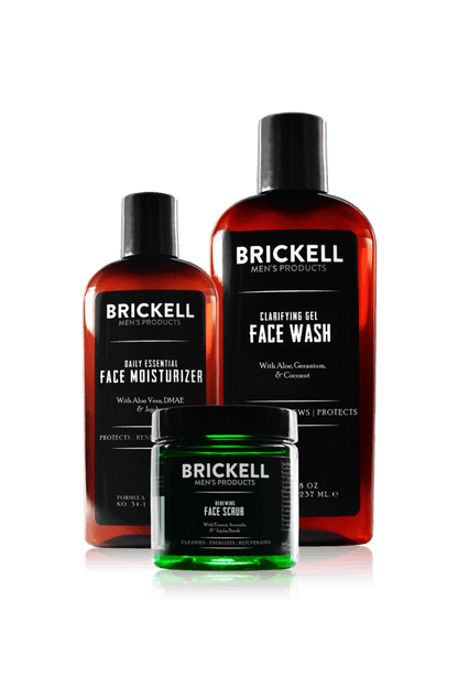 Brickell Men's Daily Advanced Face Care Routine I