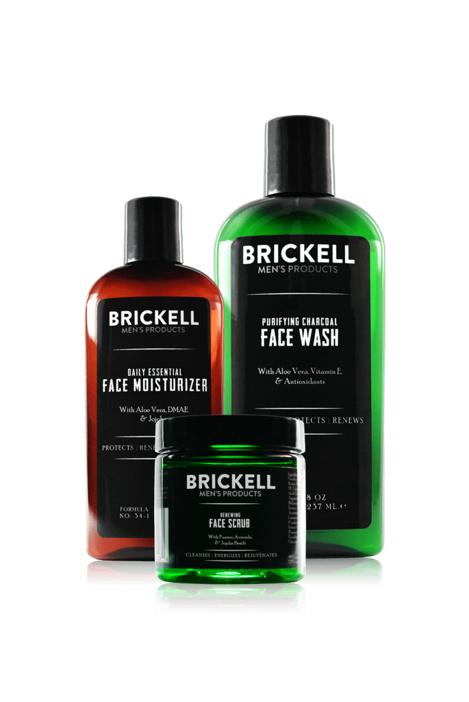 Brickell Men's Daily Advanced Face Care Routine II