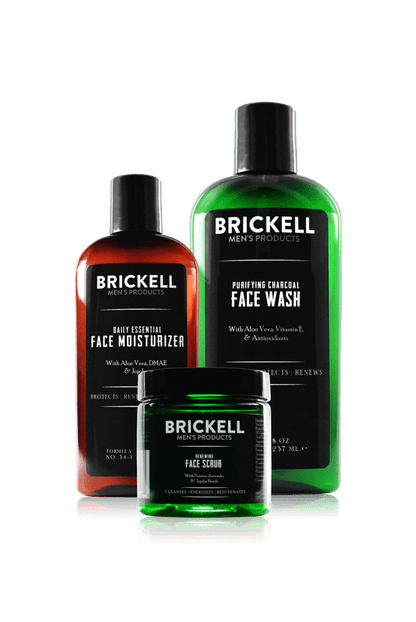 Brickell Men's Daily Advanced Face Care Routine II