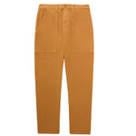 Road to Nowhere Men’s Leigh Workwear Pant in Garment Dyed Recycled Cotton - Marigold