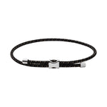 Miansai Orson Pull Bungee Rope Bracelet - Black/Brown