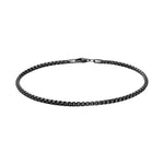 Miansai Sterling Silver 2mm Venetian Chain Bracelet II - Brushed