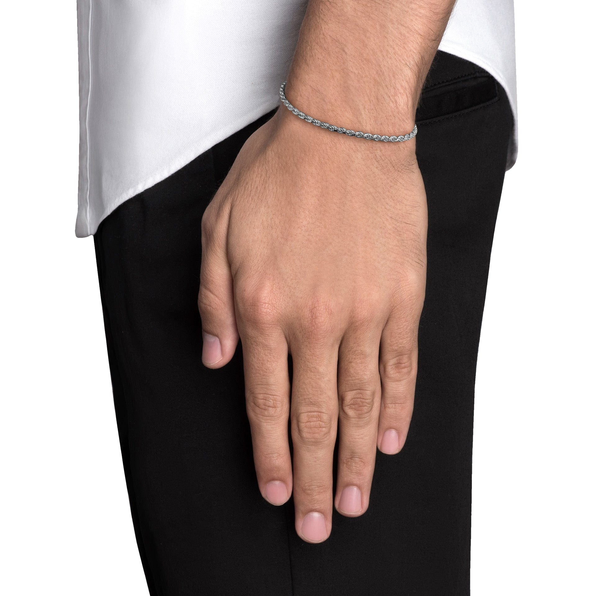 【Miansai】North Star Chain Bracelet,Sterling Silver North Star Chain Bracelet, Sterling Silver | Men's Bracelets