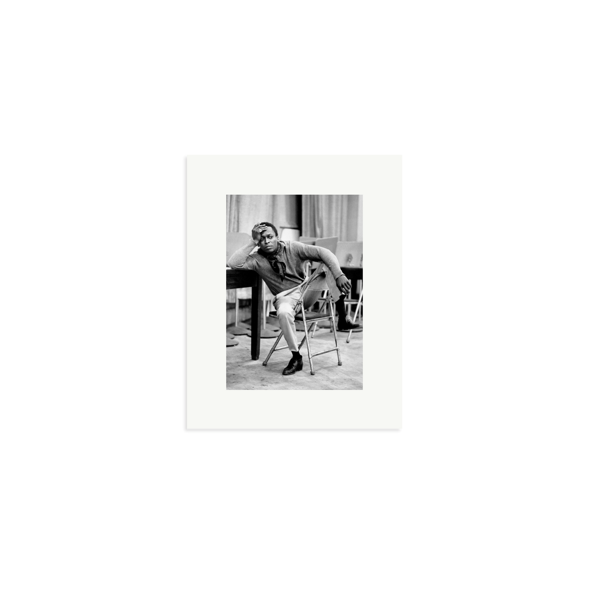 Miles Davis At 30th Street Studios Framed Print Print Only Small