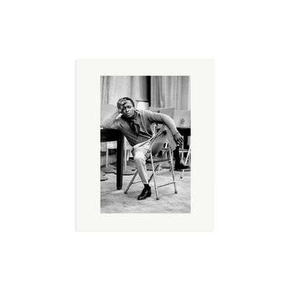 Miles Davis At 30th Street Studios Framed Print Print Only Medium