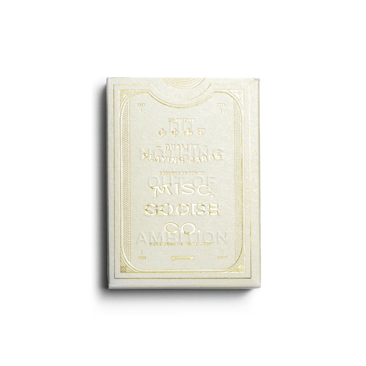 Misc. Goods Co. Playing Cards